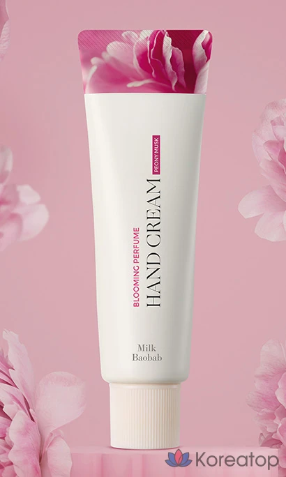 Крем для рук Milk Baobab Blooming с ароматом баобаба и пиона и мускуса, 50 г, 1 шт.