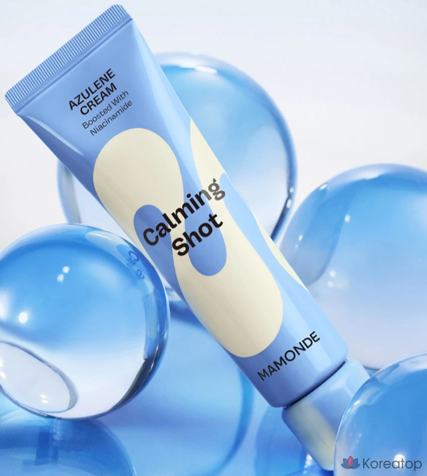 Успокаивающий крем Mamonde Calming Shot с азуленом, 60 мл, 1 шт.
