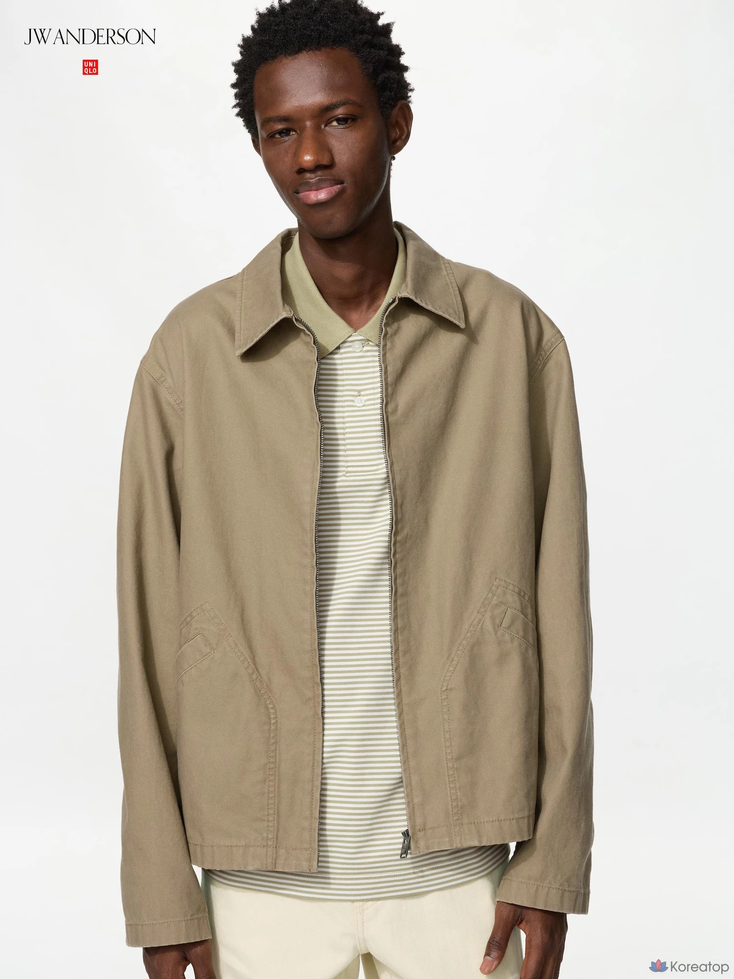 Блузон на молнии Uniqlo