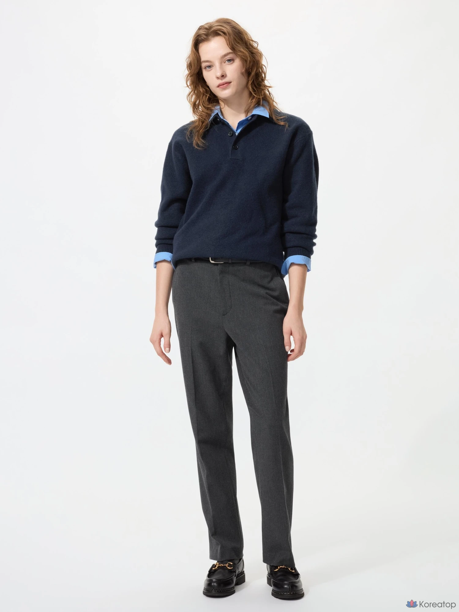 Брюки Uniqlo Warm Smart Straight Pants
