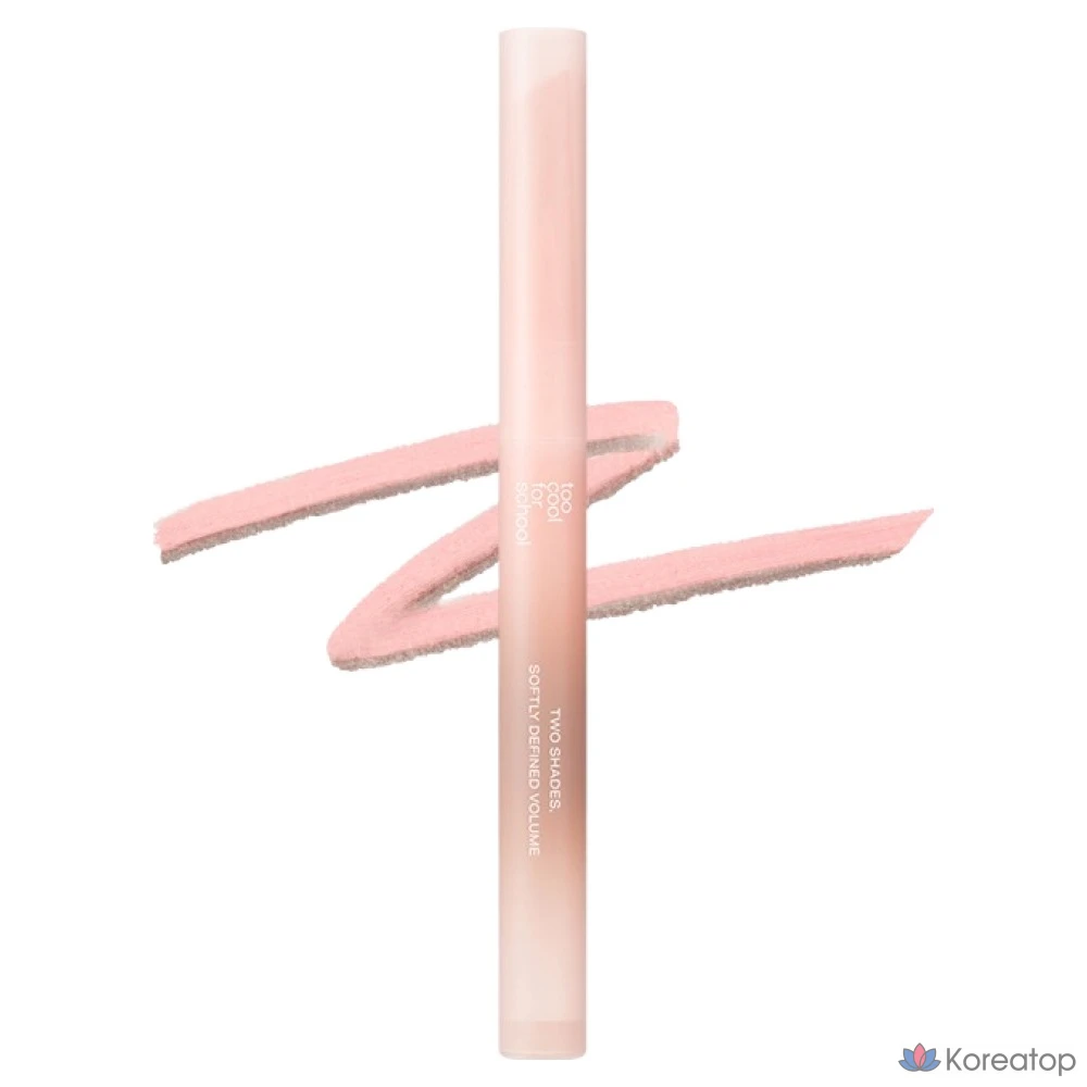 Тинт для губ Too Cool For School Two Tone Volume Liner, оттенок 01 Softy, 1 шт.