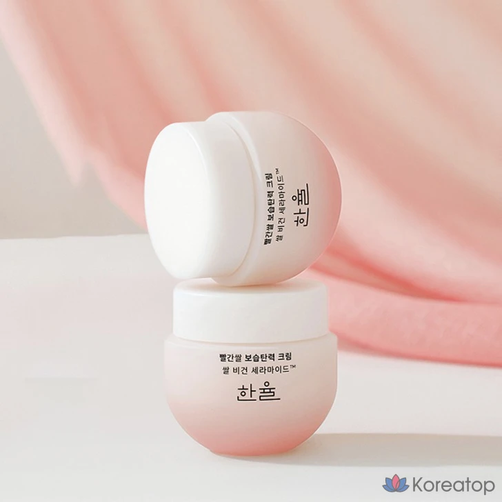 Увлажняющий крем для повышения эластичности кожи HANYUL с красным рисом, 55 мл, 1 шт., фото 4