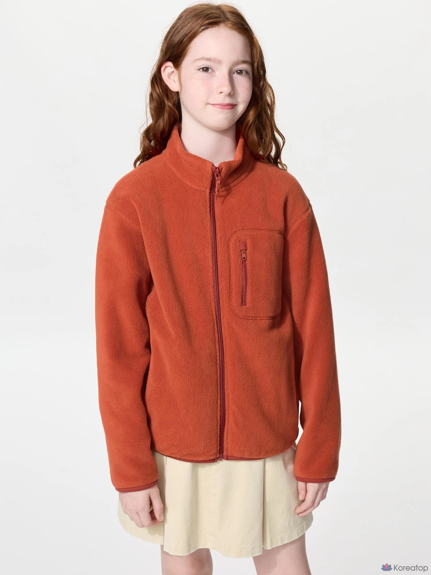 Куртка детская Uniqlo Fleece Full-Zip Jacket