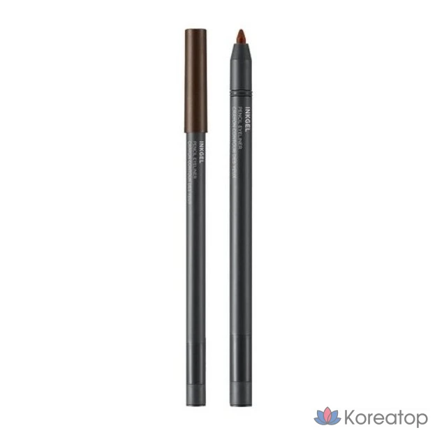 Гелевый карандаш для глаз FMGT ink, 0,5 г, цвет «Шоколадный латте», 1 шт.