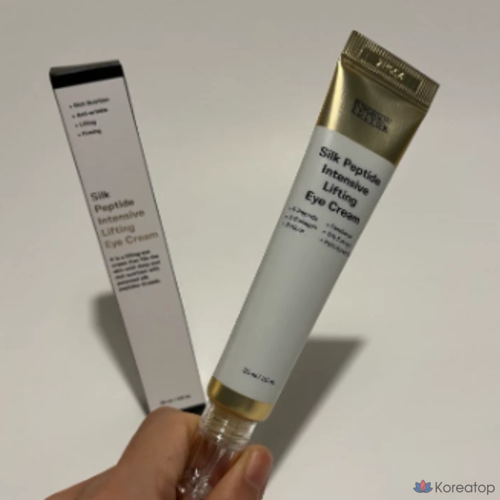 Тающий шелковый лифтинг-крем для глаз с шелковыми пептидами, 1 шт., 30 мл.