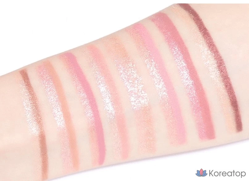 Набор из двух двухцветных теней Merythod Two-Tone Shadow, 0,9 г, оттенки: Mauve Petal и Mauve Brown, 1 шт., фото 4