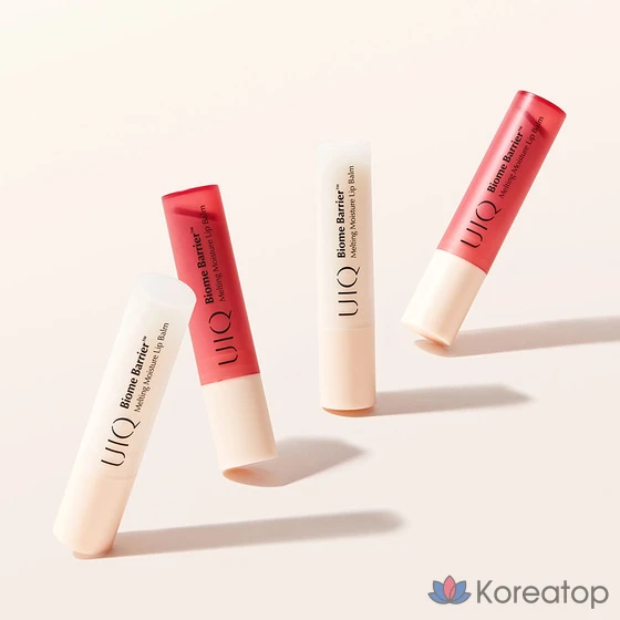 Увлажняющий бальзам для губ UIQ Biome Barrier Melting Moisture Lip Balm, 3,2 г, 1 шт., фото 4