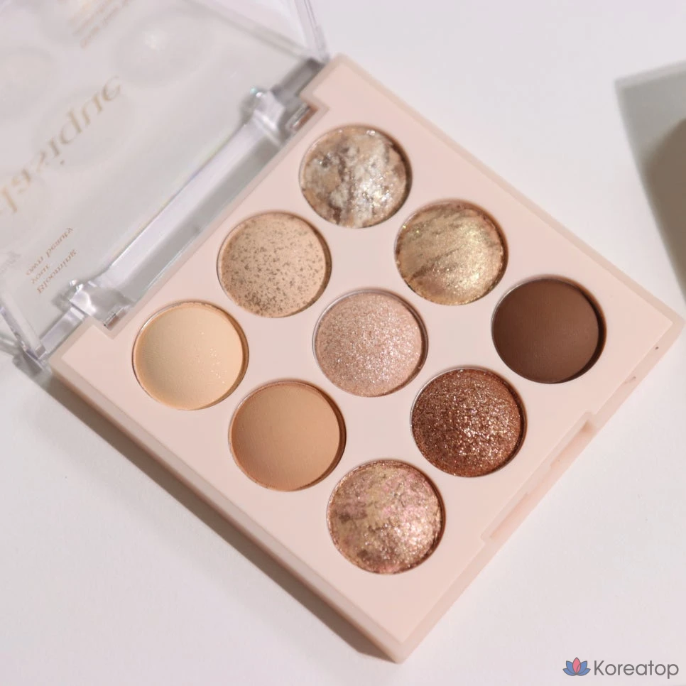 Палитра теней для век Dasique Shadow Palette, оттенок 21 Almond Vanilla, 1 шт.