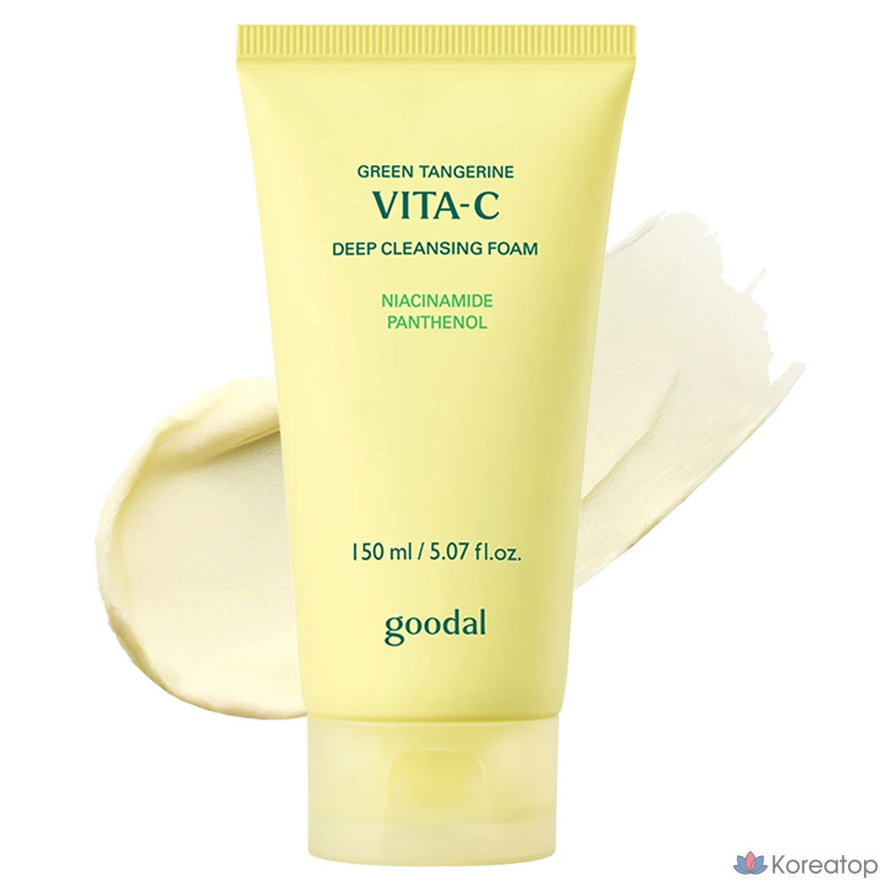 Пенка для глубокого очищения Goodal Green Tangerine Vita C, 1 шт., 150 мл