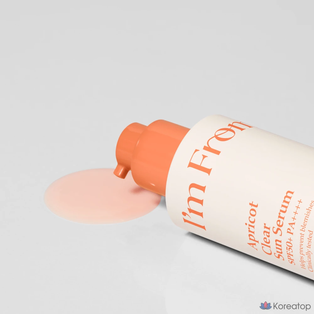 Солнцезащитная сыворотка I'm From Apricot Clear Sun Serum, 1 шт., 50 мл