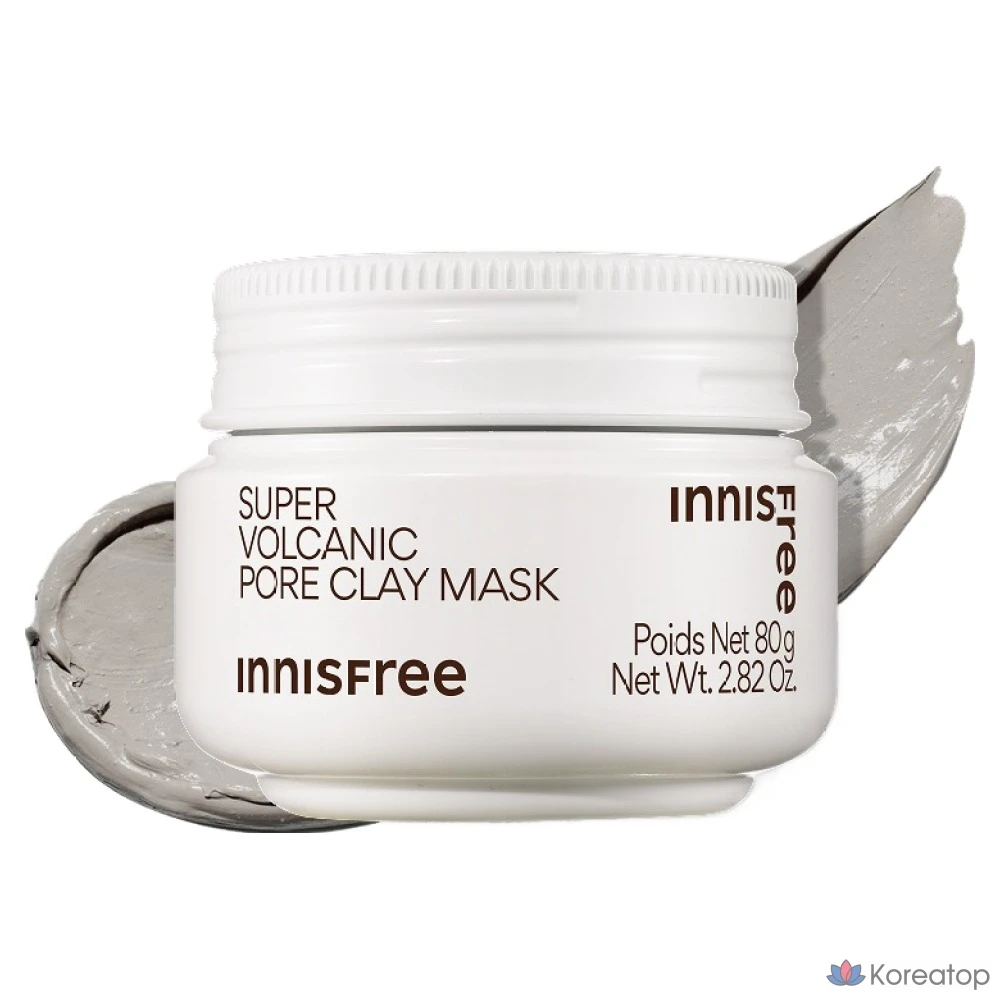 Маска для лица Innisfree Super Volcanic Pore Clay Mask, 80 г, 1 шт.