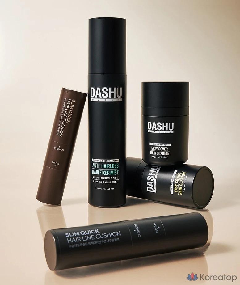 Крем для лица DASHU Daily Slim Quick Hairline Cushion, 2,5 г, натуральный черный, 1 шт.