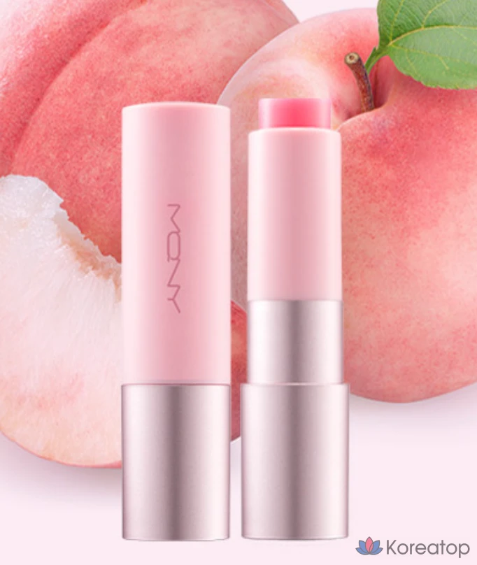 Бальзам для губ Mqny New York Better Than Kiss, пастельно-розовый (персиково-ванильный), 3,5 г, 1 шт., фото 2