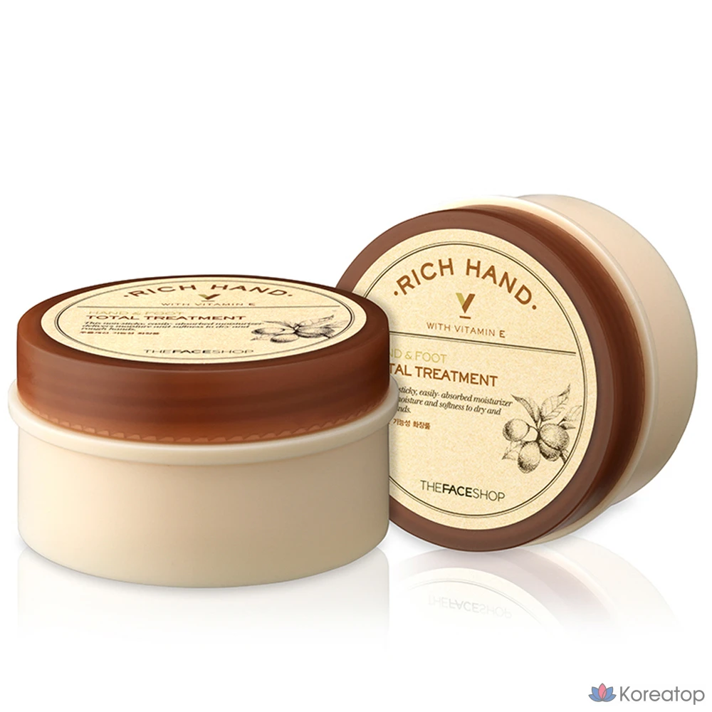 Средство для ухода за руками и ногами The Face Shop Rich Hand V, 120 мл, 1 шт., фото 6