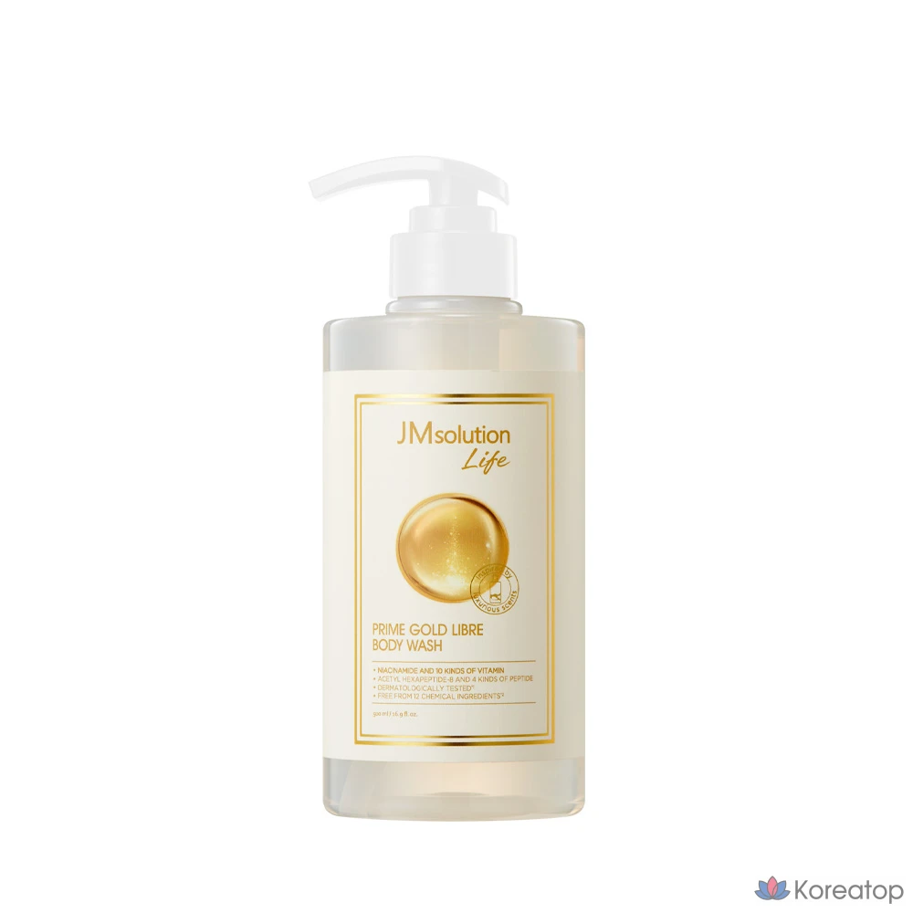 Гель для душа JM Solution Life Gold Libre с парфюмированным эффектом, 500 мл, 1 шт.
