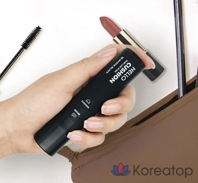 Mise-en-scène Hello Cushion Hairline Stick, 1 шт., 1B Mystic Black, фото 2