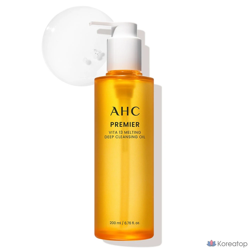 Очищающее масло для лица AHC Premier Vita 13 Melting Deep Cleansing Oil, 200 мл, 1 шт.
