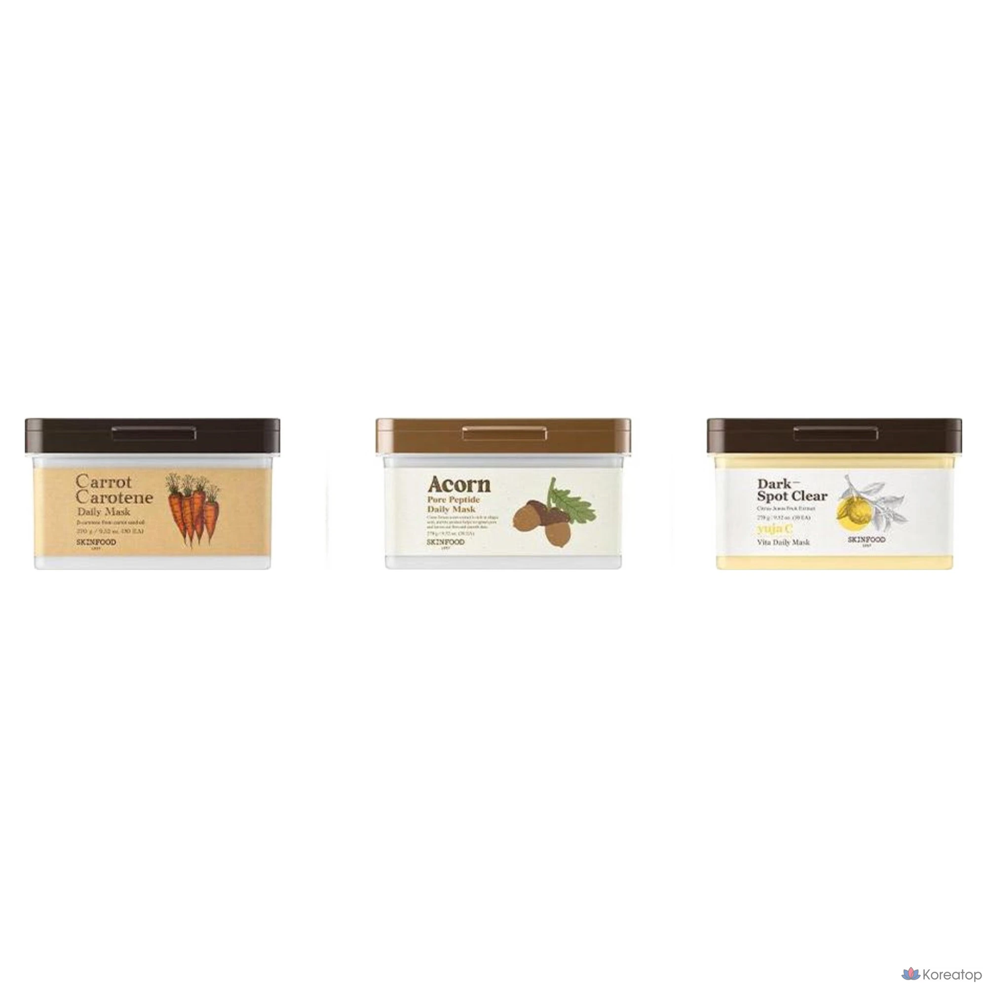 Маска для лица Skinfood с экстрактом семян юдзу, 270 г, 30 штук, 1 упаковка.