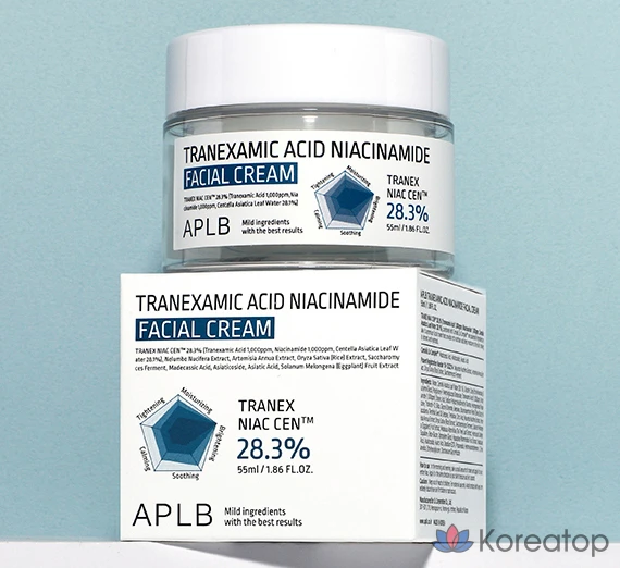 Крем для лица APLB Tranexamic Acid Niacinamide Facial Cream, 55 мл, 1 шт.