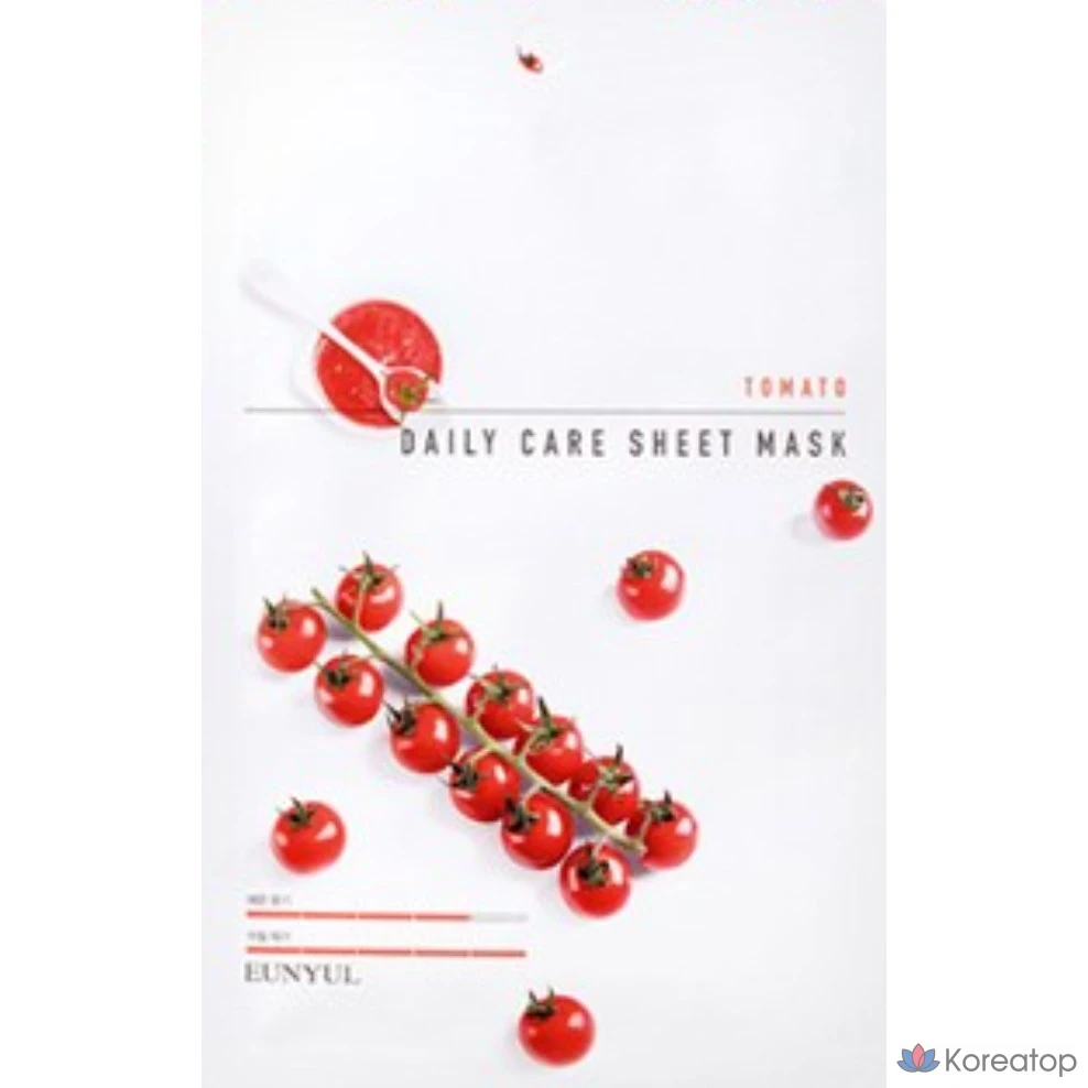 Тканевые маски для ежедневного ухода Eunyul Silver Tomato, 10 штук, 5 упаковок