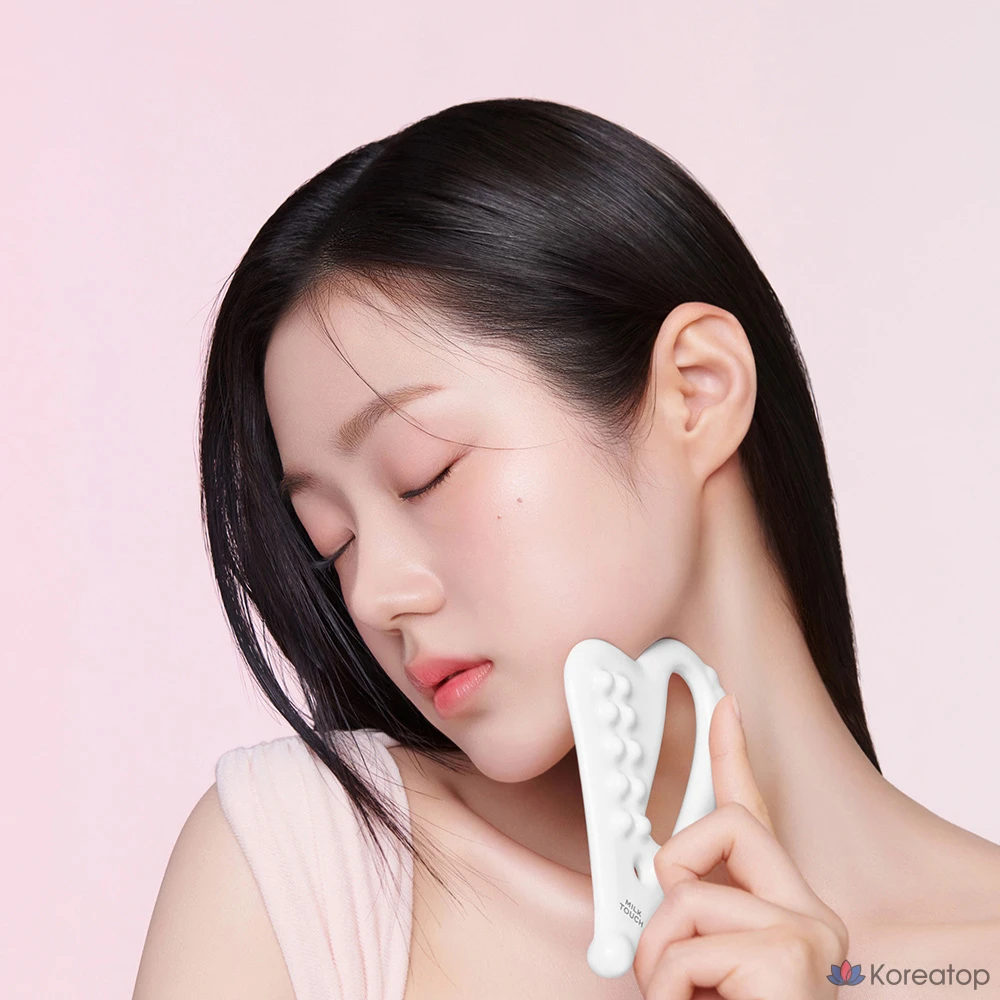 Керамический гуаша для лица Milk Touch Slim Face, 1 шт., белый., фото 5