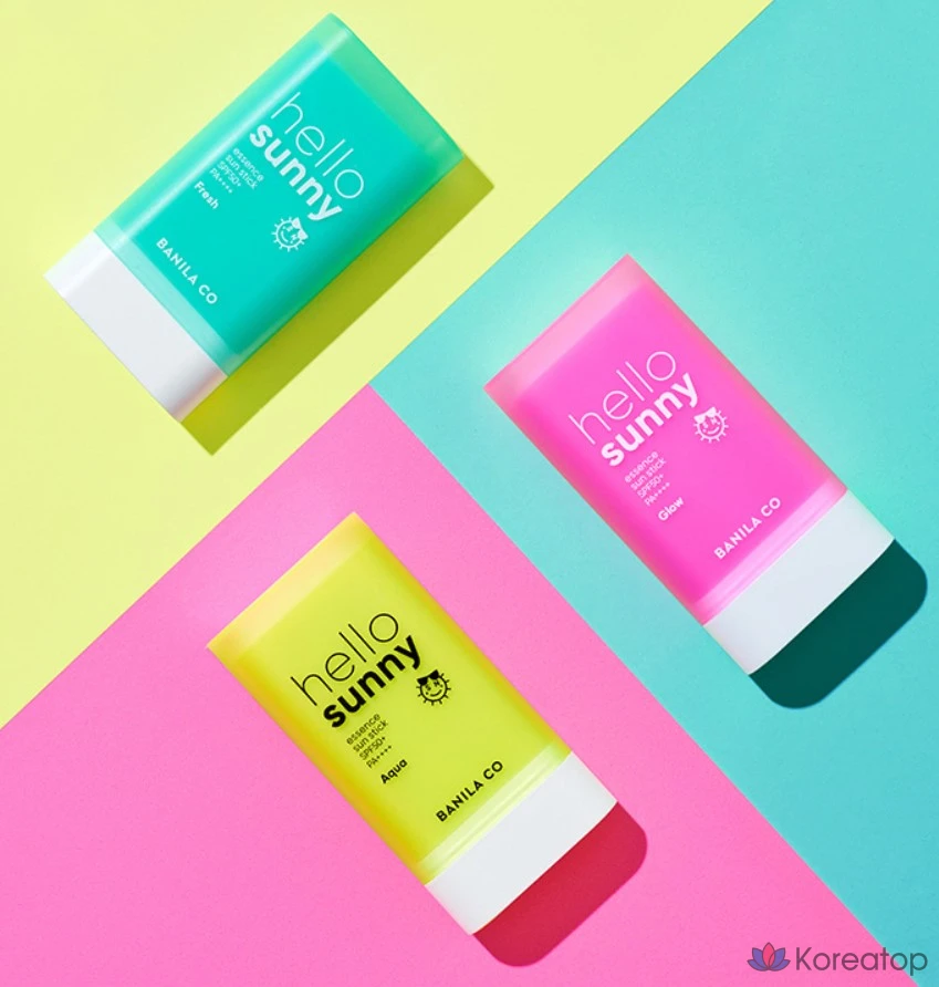 Солнцезащитный стик Vanillaco Hello Sunny Essence Sun Stick Fresh SPF50+ PA++++, 18,5 г, 1 шт.