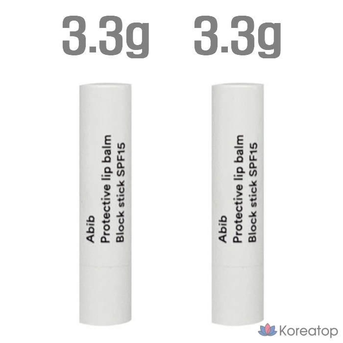 Защитный бальзам для губ Abib в стике SPF15 3,3 г, 1 шт.