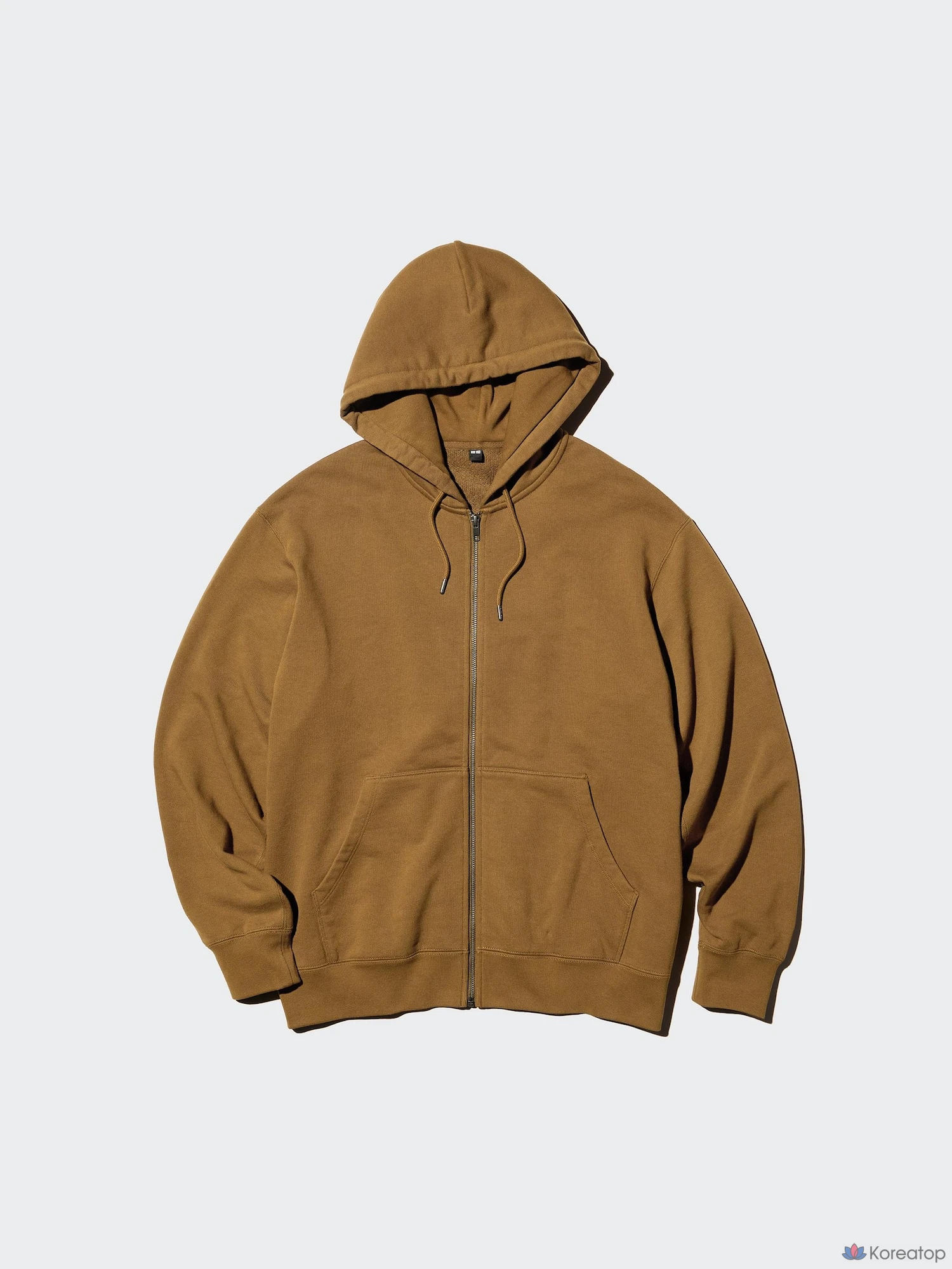 Парка на молнии Uniqlo Sweat Full-Zip Parka