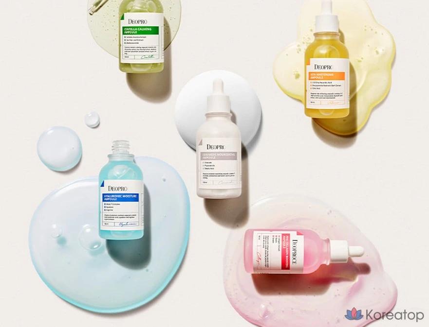 Успокаивающая ампула Deoproce с экстрактом центеллы, 100 мл, 1 шт.