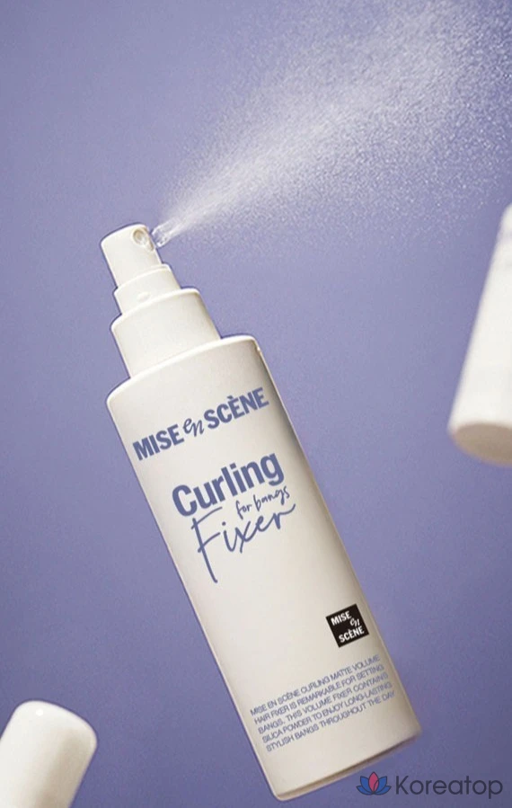 Фиксатор для объема и завивки волос Mise en Scene Curling Matte Volume Hair Fixer, 200 мл, 1 шт.