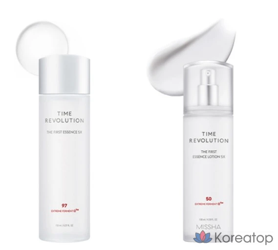 Missha Time Revolution The First Essence Lotion Five X, 130 мл, 1 шт., фото 5