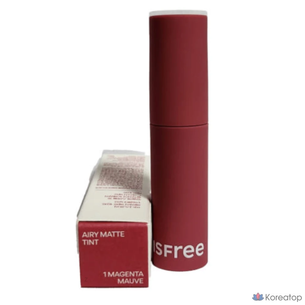 Innisfree Airy Matte Tint 3.8g, 01 Mauve (Magenta Mauve), 1 шт.