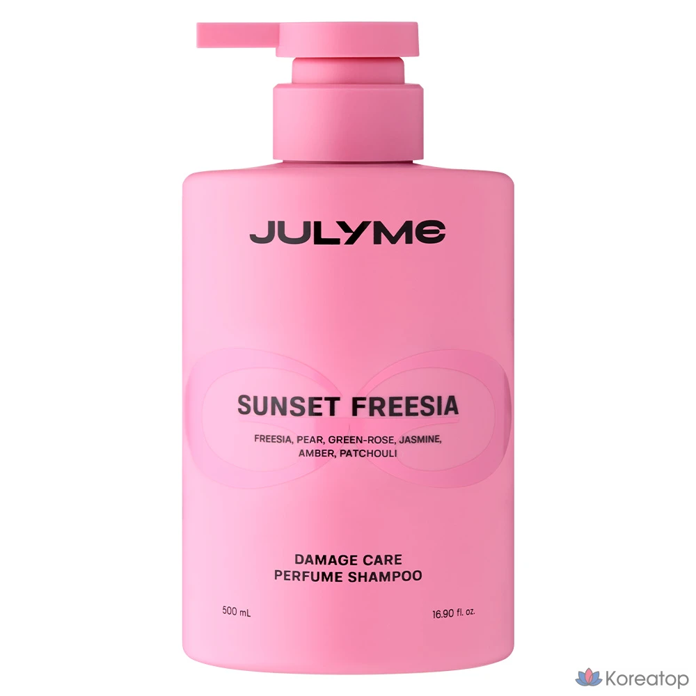 Шампунь JUL7ME Daily Repair Protein Damaged Hair Perfume Sunset Freesia, 1 шт., 500 мл
