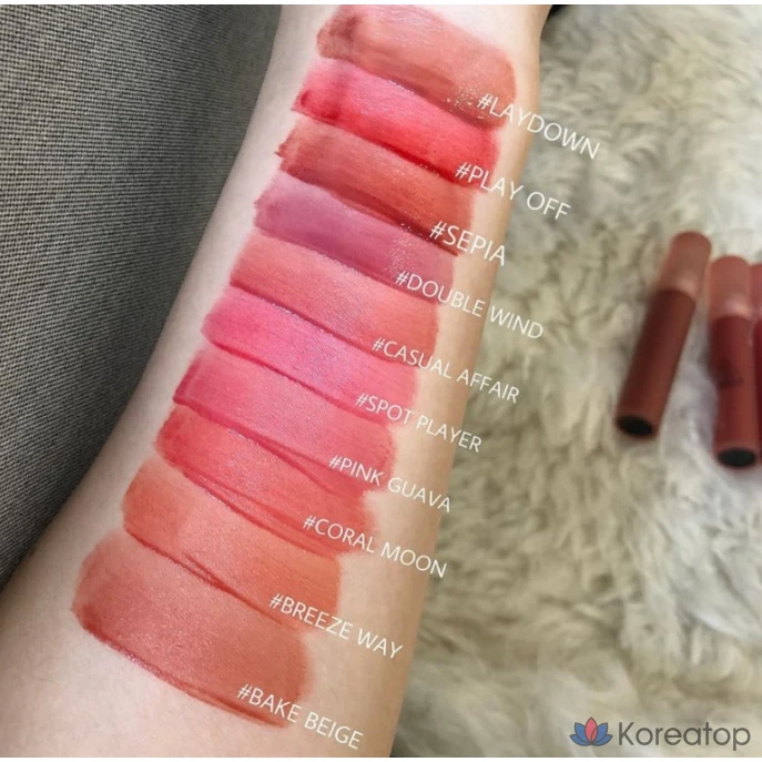 Тинт для губ 3CE Blur Water Tint, оттенок Dear March, 1 шт., фото 2