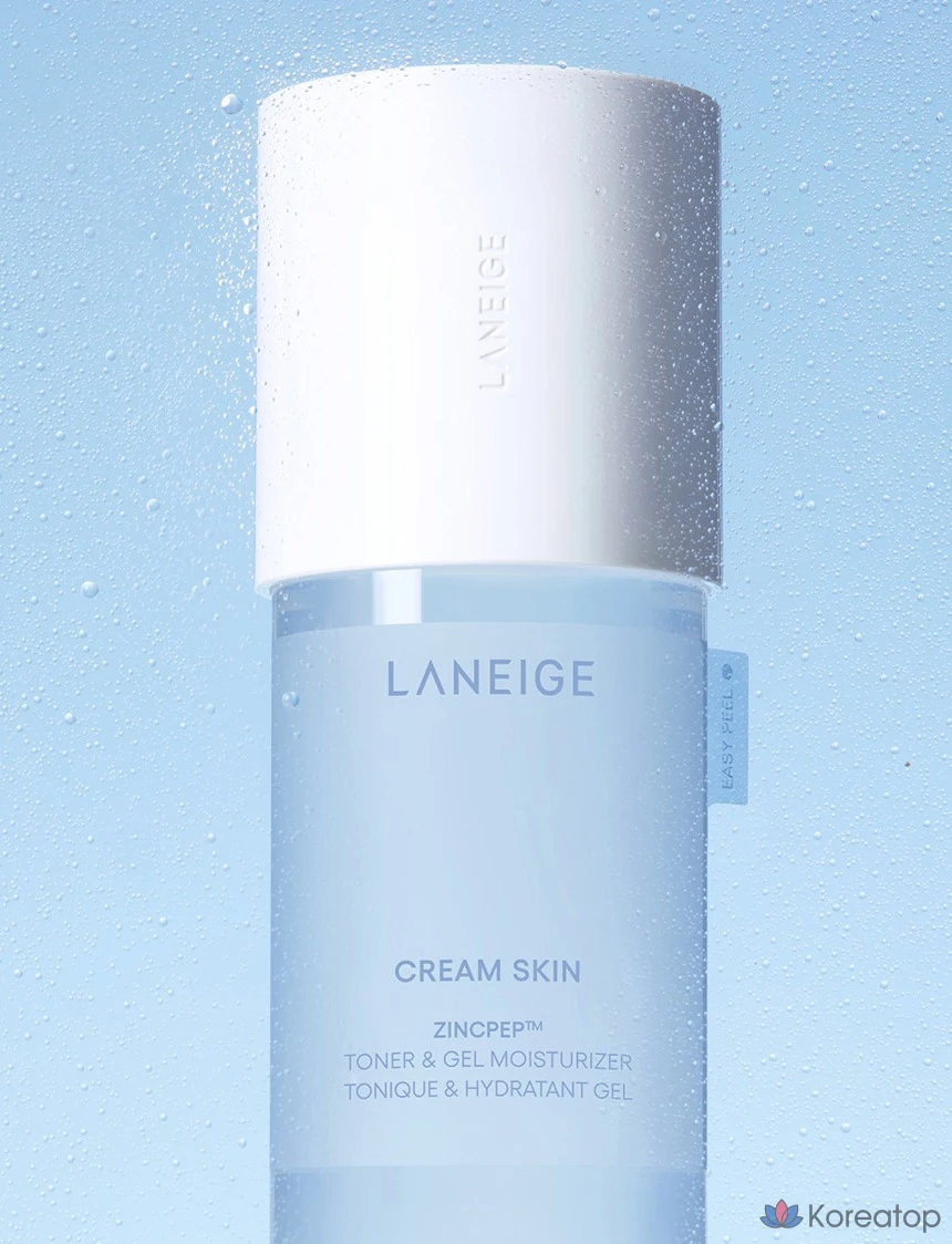 Увлажняющий тоник и гель Laneige Cream Skin Zinc Pep, 1 шт., 170 мл
