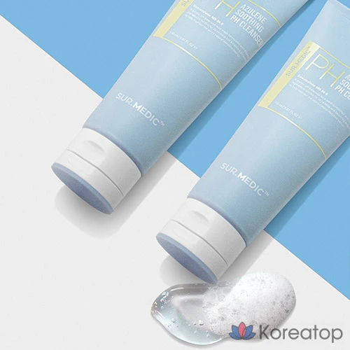 Очищающее средство SUR.MEDIC+ Azulene с мягкой кислотой, 150 мл, 1 шт.