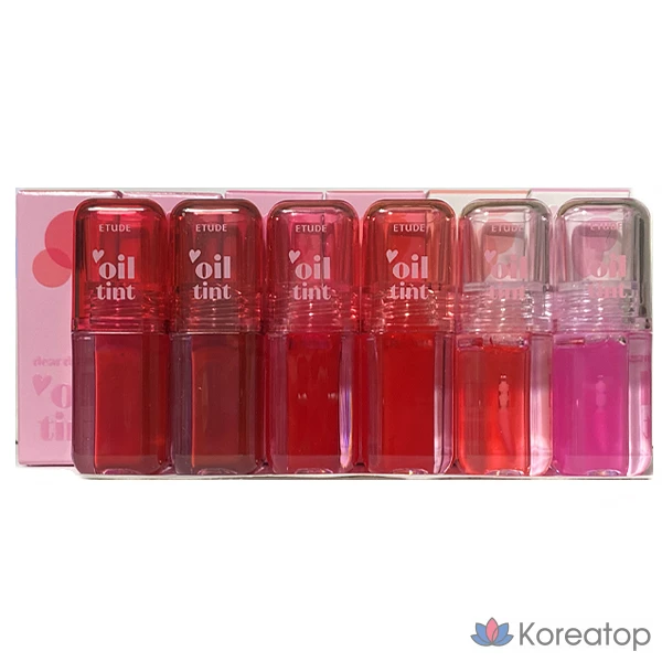 Масляный тинт для губ Etude House Dear Darling 4,2 г, № 04 «Сладкое яблоко», 1 шт.