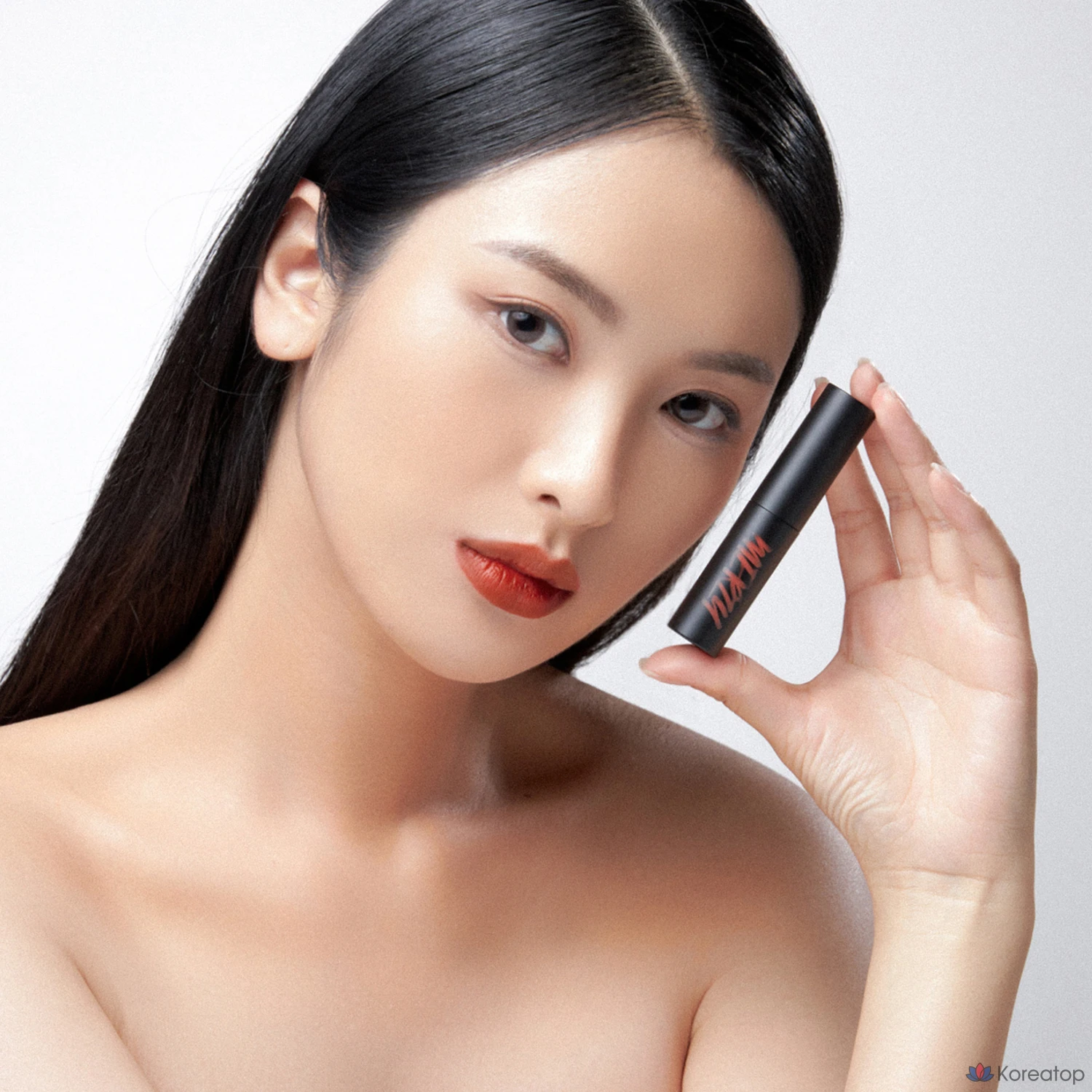 Тинт для губ MERZY the First Velvet Lip Tint, V8 Prague Orange, 4,5 г, 1 шт., фото 4