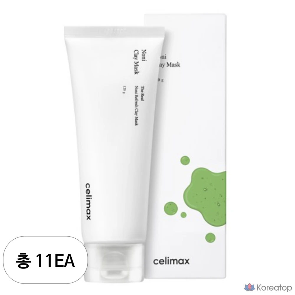 Глиняная маска Cellimax The Real Noni Refresh, 1 упаковка, 11 штук