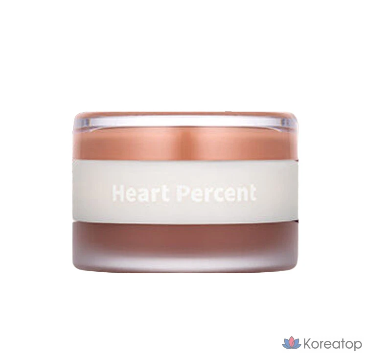 Помада и румяна Heart Percent Dot On Mood Custom, оттенок 07 Geek & Plum (95148), 1 шт.