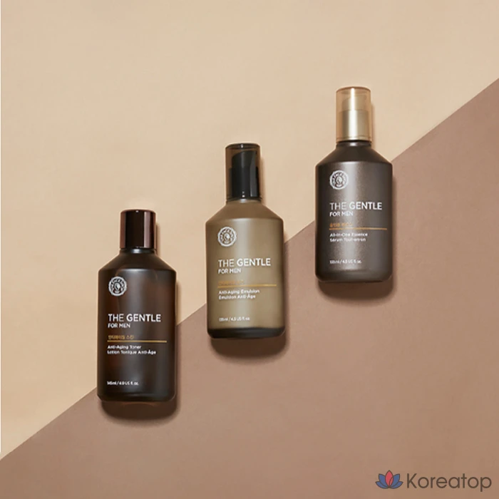 Набор для омоложения The Face Shop The Gentle for Men Anti-Aging из 2 предметов, 1 комплект