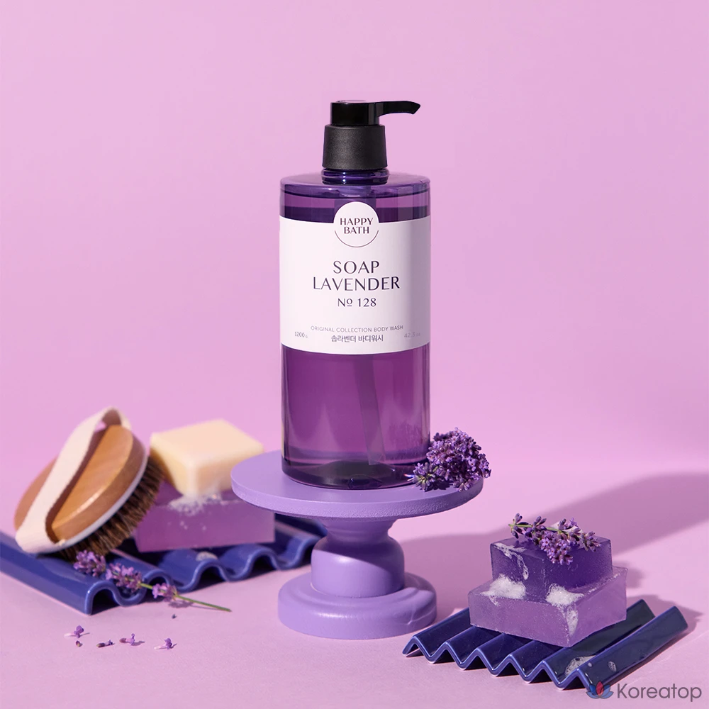 Гель для душа Happy Bath Original Collection с лавандой, 1,2 кг, 1 упаковка, фото 2