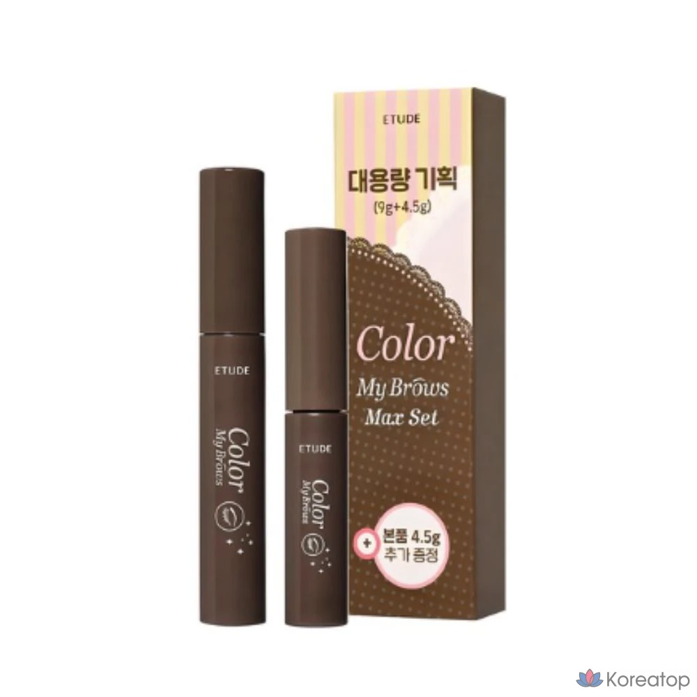 Тинт для бровей Etude House True My Brow Cara, оттенок Rich Brown, 13.5 г, 1 шт.