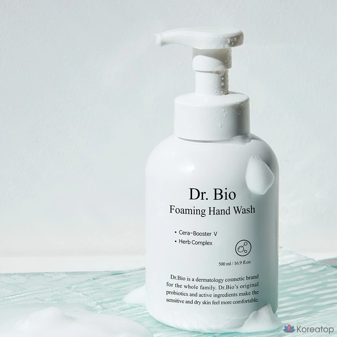 Пенящееся жидкое мыло для рук Dr. Bio с фруктово-мускусным ароматом, 500 мл, 1 шт.