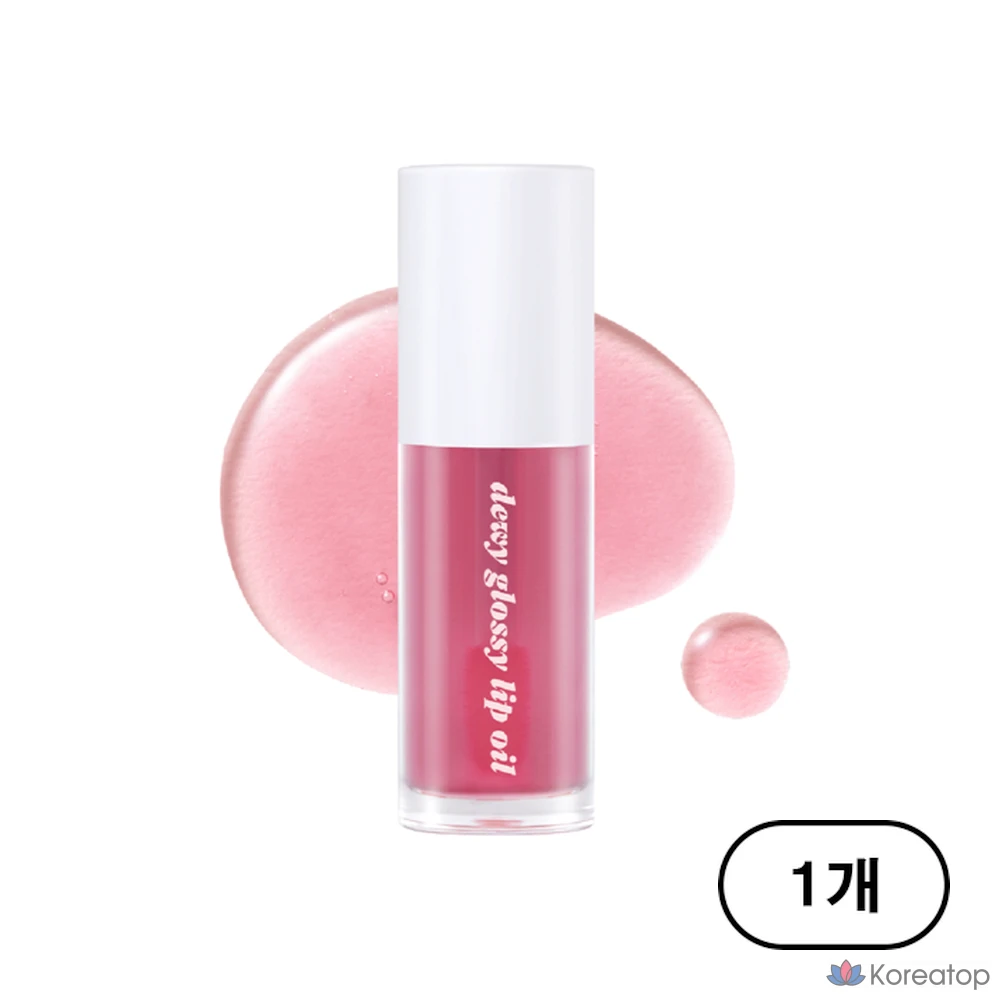 Merge Dewy Glossy Lip Oil, прозрачно-розовый, 3,5 мл, 1 шт.
