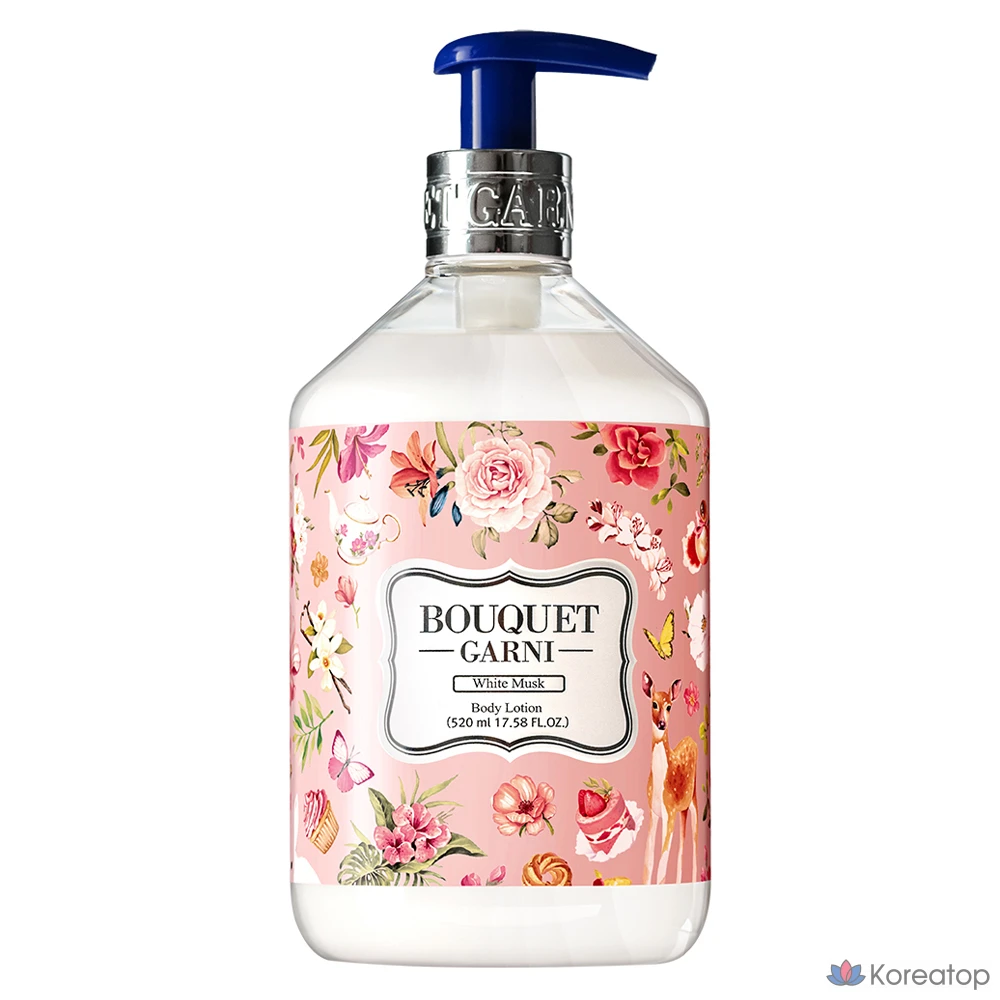 Ароматизированный лосьон для тела Bouquet Garni «Белый мускус», 520 мл, 1 шт.