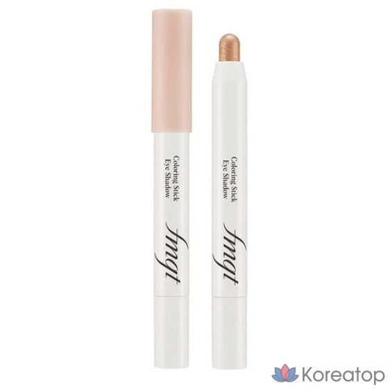 Тени-карандаш для век The Face Shop, оттенок «Белый персик», № 01, 1 шт.