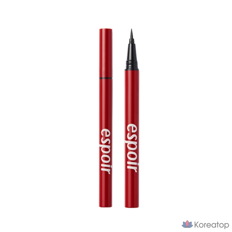 Подводка для глаз Espoir No-Merging Brush Liner, насыщенный черный, 1 шт.