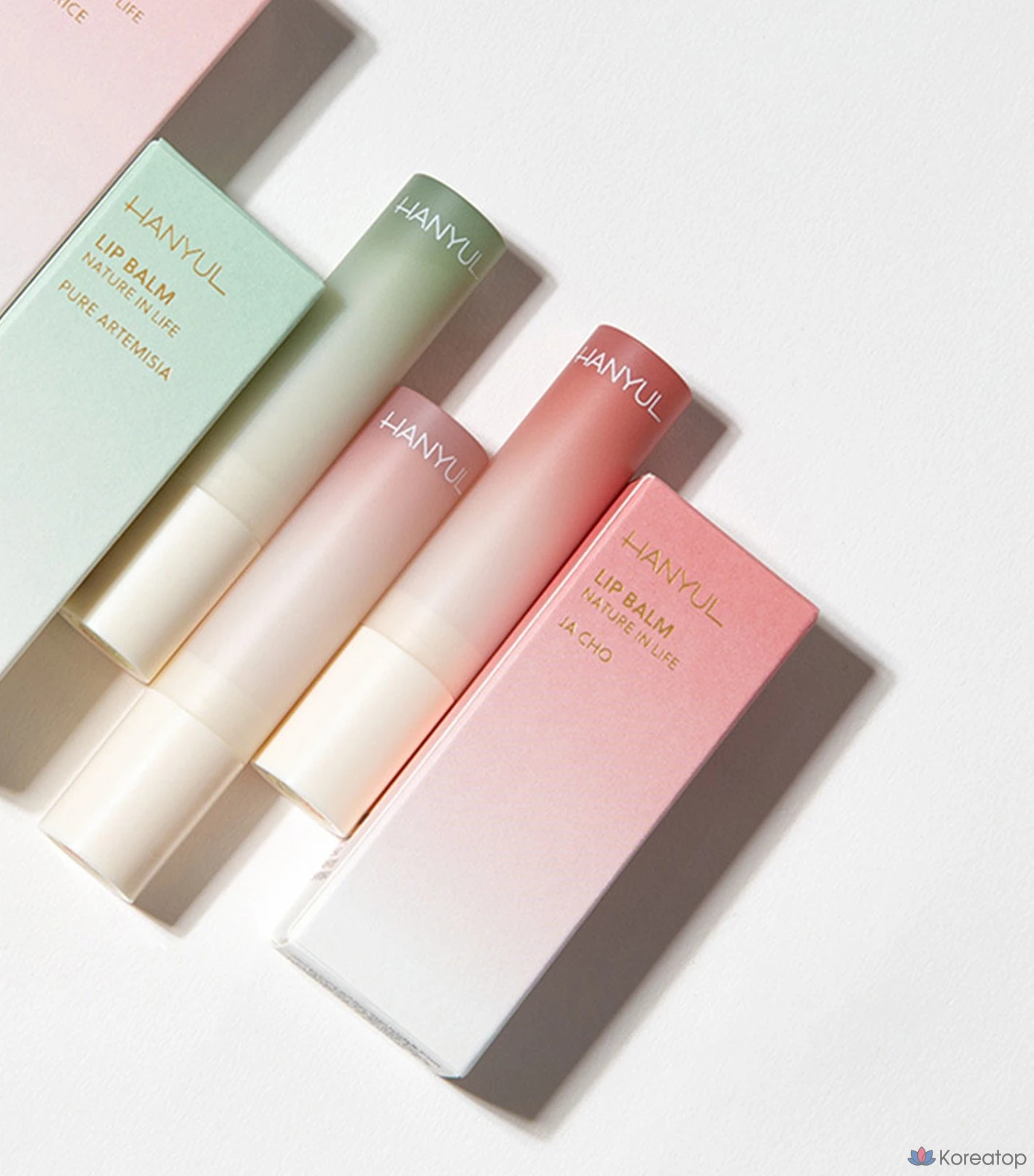 Бальзам для губ HANYUL Nature-inspired Lip Balm, № 3 Young Artemisia, 3,2 г, 1 шт., фото 4