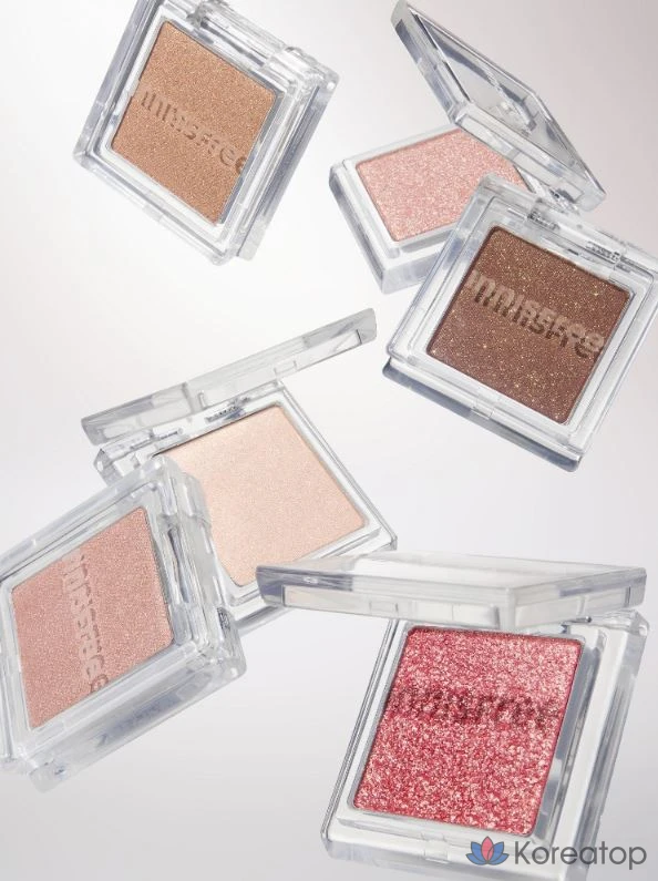 Тени для век Innisfree с блестками, 1 шт., № 6, One Piece Tiramisu, фото 3